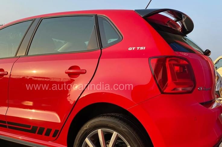 VW Polo Legend Edition rear profile three-quarters view. VW Polo Legend Edition rear profile three-quarters view.